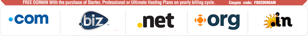 Free Domain with Web Hosting